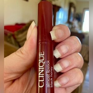 New Clinique Almost Lipstick Tinted Mini Lip Balm: Black Honey | Never Used